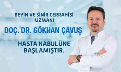 Doç. Dr. Gökhan Çavuş Hasta Kabulüne Başlamıştır.