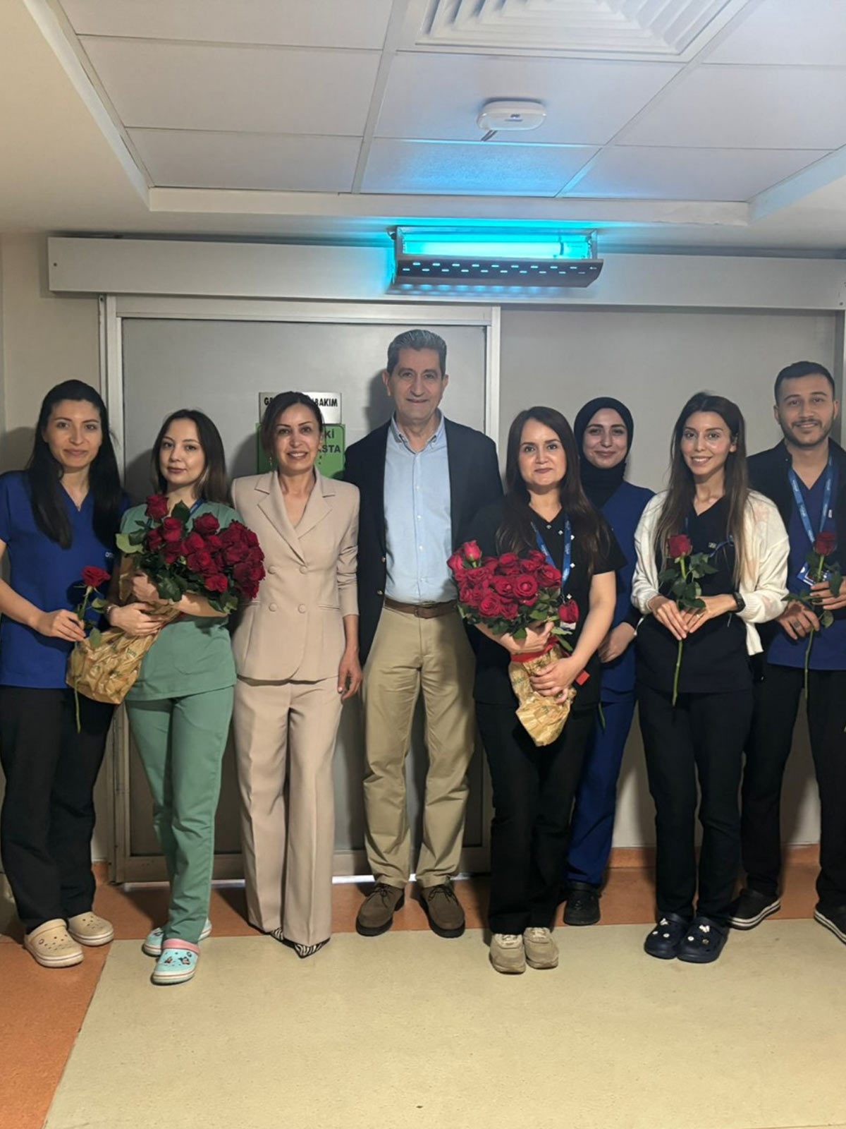 İyilik Melekleri Hemşirelerimizin Hemşireler Gününü Kutladık