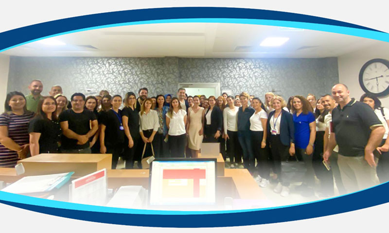 Y.K. Başkanımız Dr. Halis Bayrak Tıbbi Sekreterlerimzle bir araya geldi